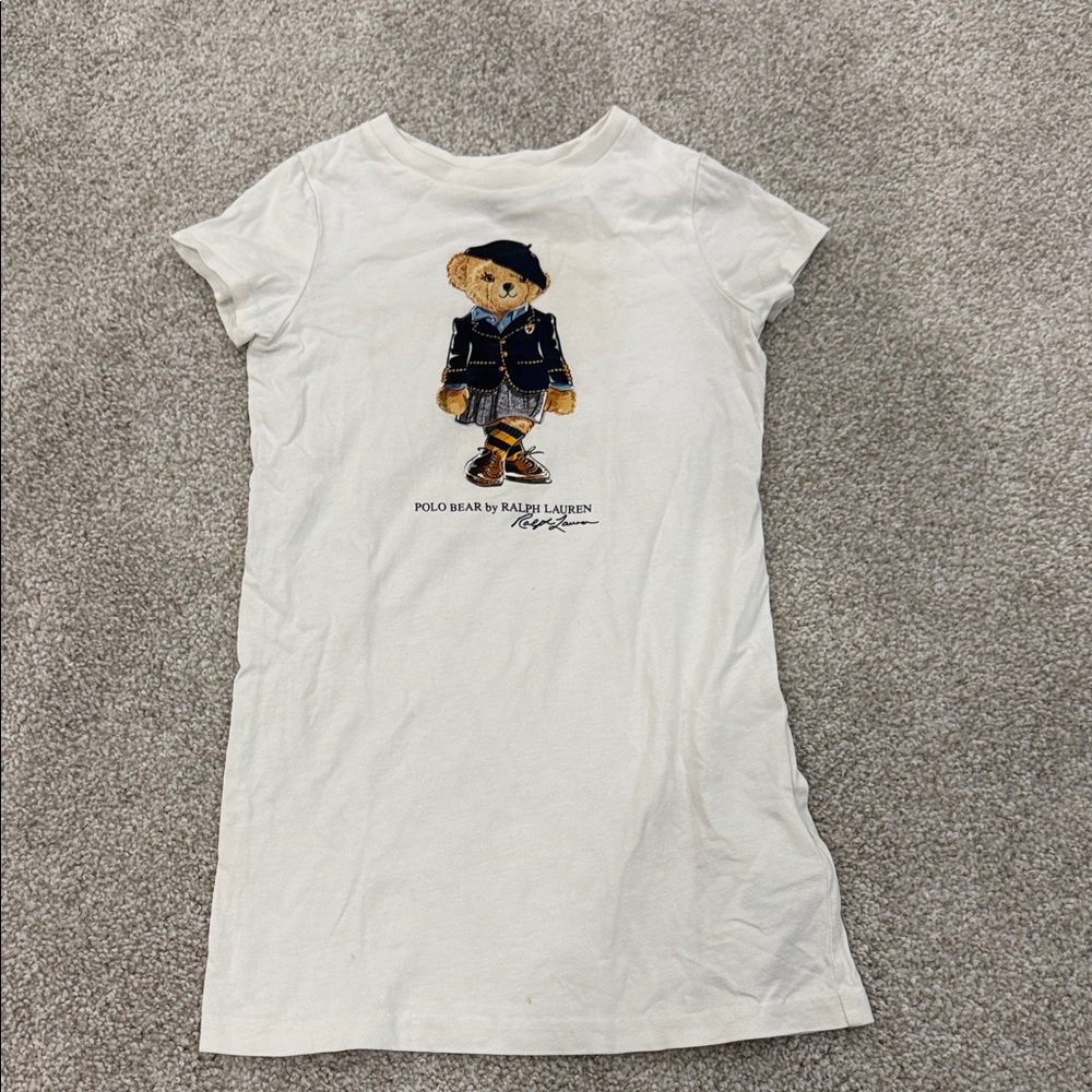Ralph Lauren short sleeve tshirt dress size 4